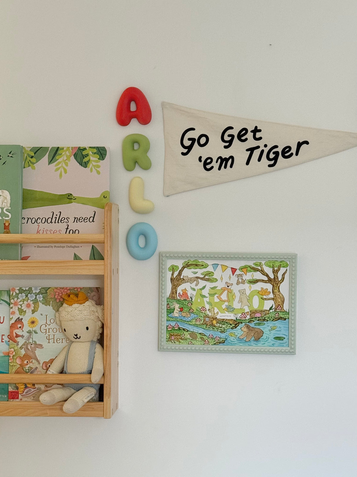 Personalised 3D name signs