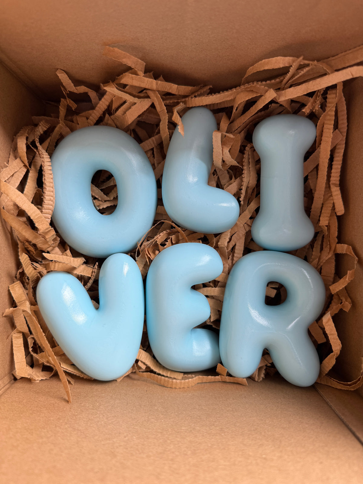 Personalised 3D name signs